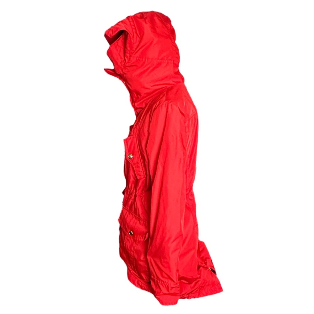 Steve Madden Jacket Parka Hood Size S Small Red Hooded Women's‎ Jacket (A36) - Picture 3 of 8